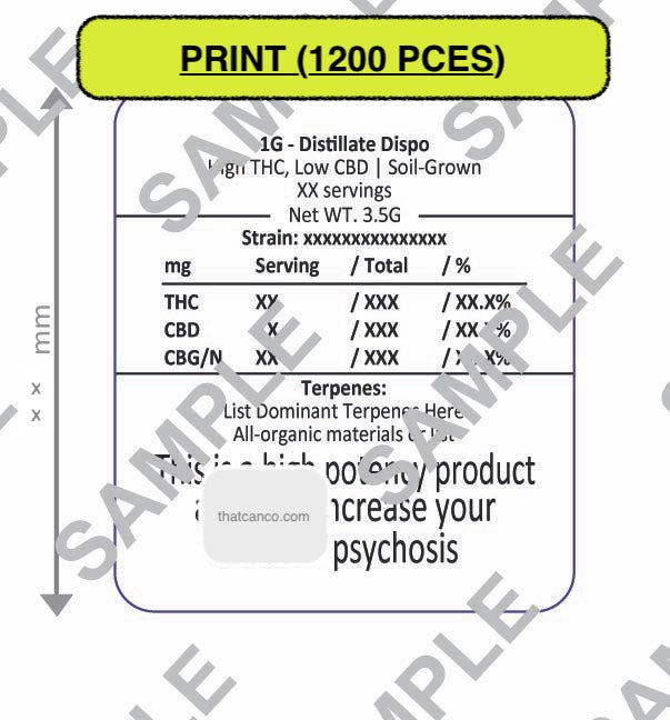 New Jersey PPDP-High Potency (PLUG&PRINT)