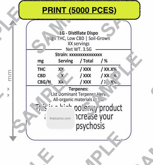 New Jersey PPDP-High Potency (PLUG&PRINT)