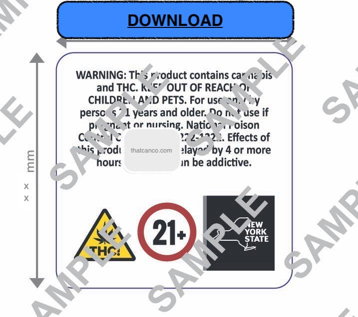 New York Edible Warning Label 1 (DOWNLOAD)