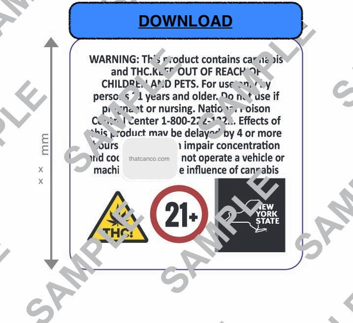 New York Edible Warning Label 2 (DOWNLOAD)