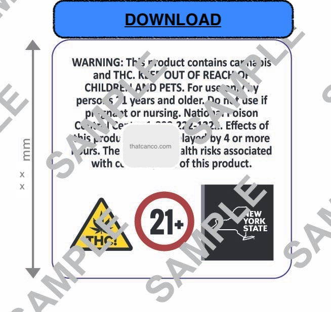 New York Edible Warning Label 3 (DOWNLOAD)