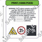 New York Smoking & Vape Warning Label 1 (PRINT READY)